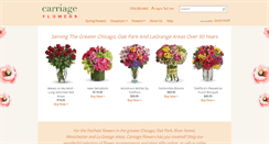 Desktop Screenshot of carriageflowershop.net